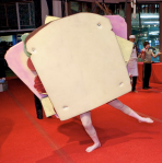 dancing sandwich